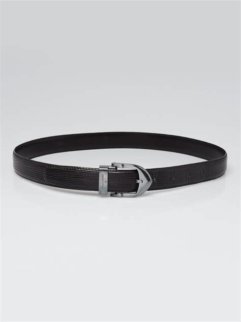 Louis Vuitton Black Epi Leather Belt Size 85/34